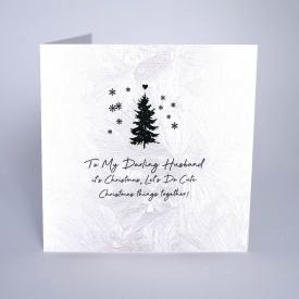 To My Darling Husband lets do cute Christmas things