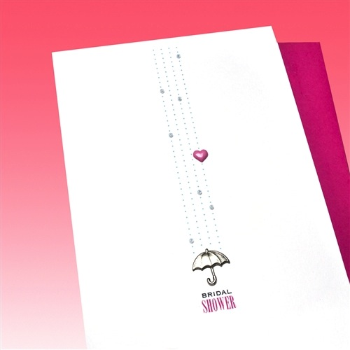 Wedding Card - Bridal Shower - Umbrella