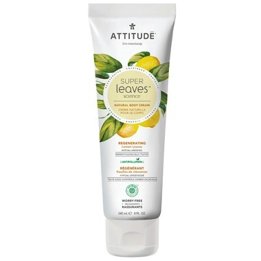 Attitude Super Leaves Natural Body Cream Regenerating