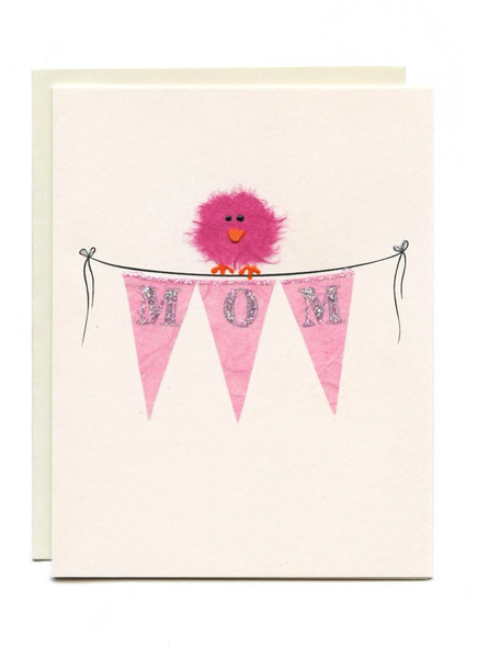 Pink Banner Mom