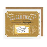 Golden Ticket Scratch-off Card