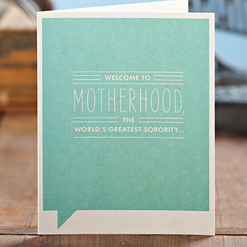 Frank & Funny: Welcome to motherhood, the world's greatest sorority...