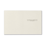 F&F CARD - Happy birthday! A celebration of living and learning and growing...
