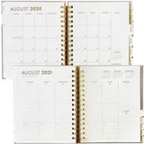 2020-2021 MED Spiral-Blush Stripe WEEKLY Planner