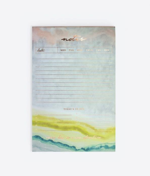 Geode Goals Chunky List Pad
