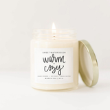 Warm and Cozy Soy Candle - 9oz