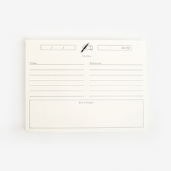 Secretary - Standing Notes