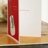 "All You Need Is Love." - John Lennon. Valentines Day Card