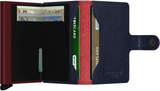 MINI Wallet - veg rosso bordeaux