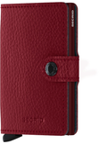 MINI Wallet - veg rosso bordeaux