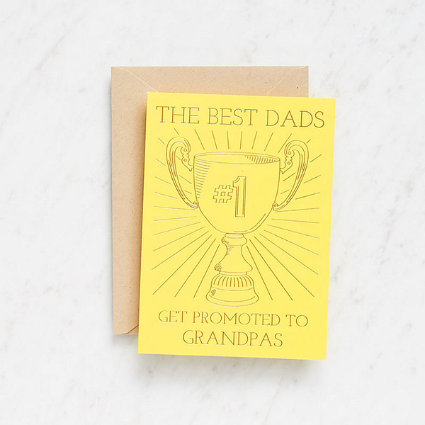 Dads Promoted to Grandpas