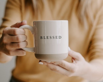 Blessed Coffee Mug- Stoneware