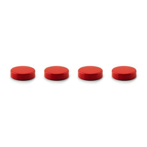 Snap! Strong Magnets - Red 3/4"