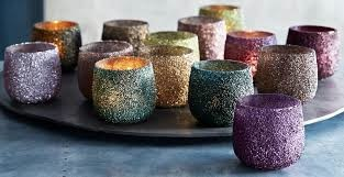 Sparkle Tealight Holder Cool Tone