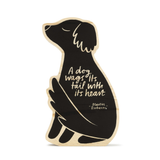 Here & There - A dog wags its tail with its heart