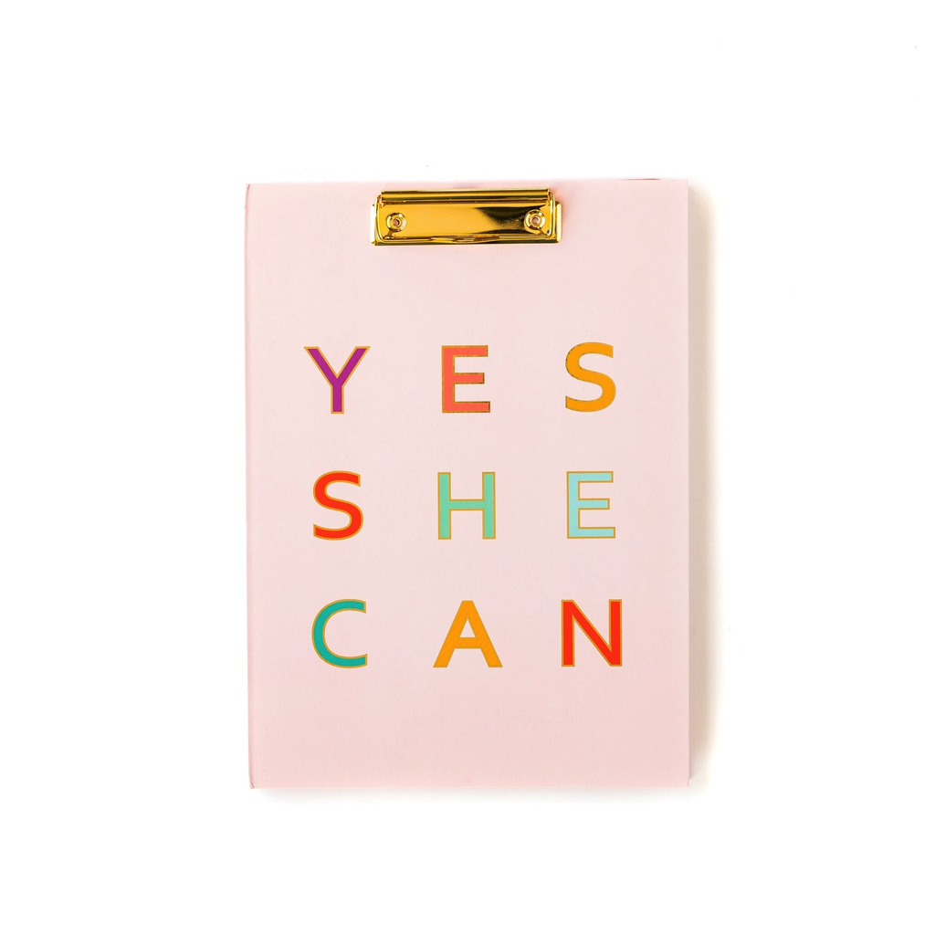 Yes She Can Padfolio