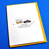 Father's Day Card - Camper