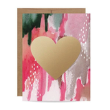 Watercolour Heart Scratch-off Card