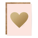 Pink & Gold Heart Scratch-off Card