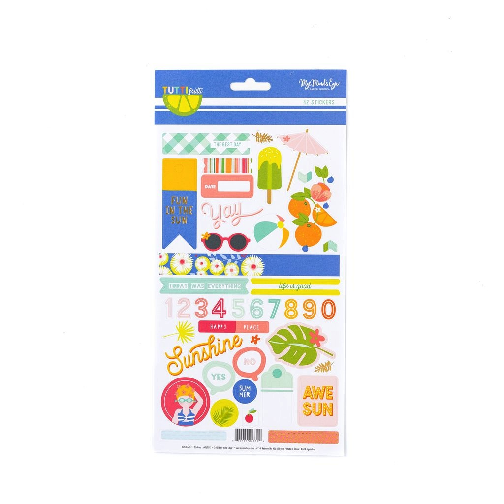 Tutti Frutti Sticker Sheet