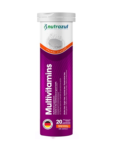 Nutrazul Multivitamins Effervescent 20 tablets