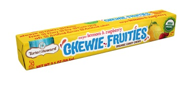 Organic Fruit Chews Stick Pack - Lemon & Raspberry