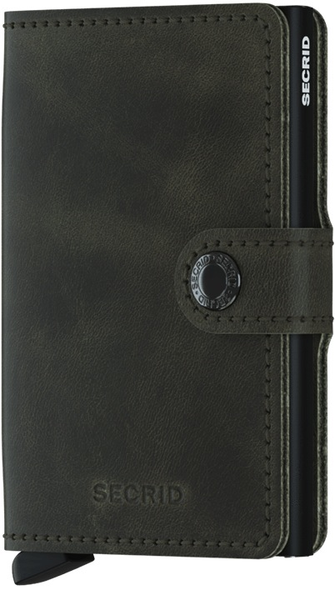 MINI Wallet - vintage olive black