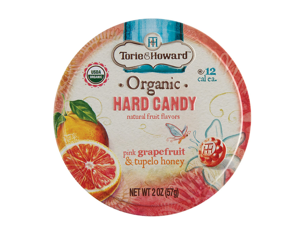 Organic Hard Candy Tin - Grapefruit & Honey