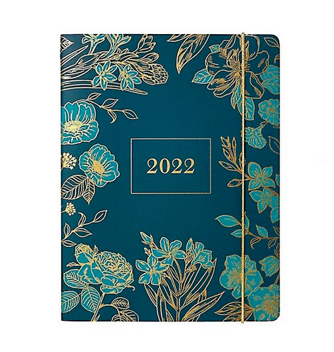 2022 Monthly Booklet - Jade Floral