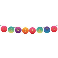 Ombre Rainbow Letter Banner (A-Z)