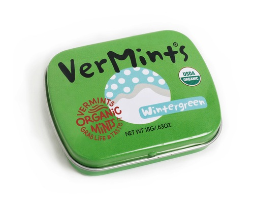 VerMints Organic Wintergreen Mints