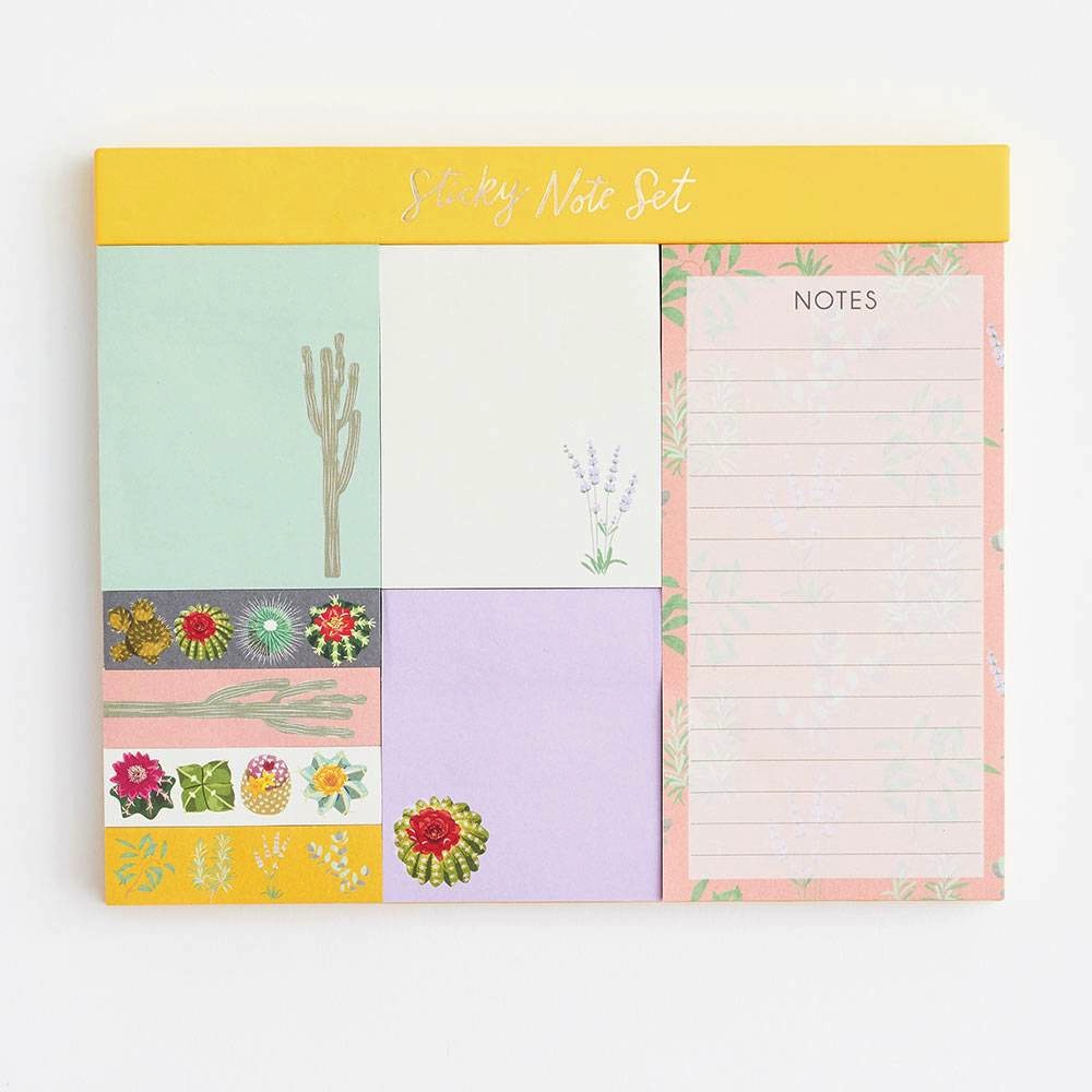 Desert Floral Sticky Note Set