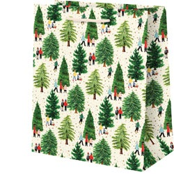 Christmas Tree Farm Foil Medium Bag