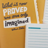 WRITE NOW JOURNAL - Remember, ideas become things.