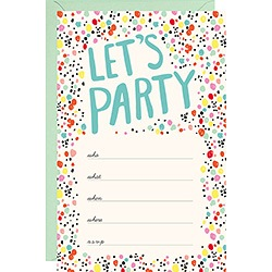 Sprinkles Invitations Set of 10