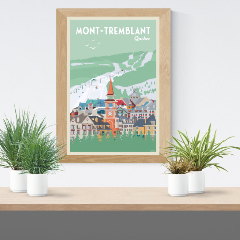 Mont-Tremblant Poster - 12 x 18