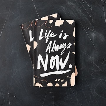 WRITE NOW JOURNAL - Life is always now.