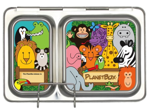Shuttle Lunchbox Magnets - Wild Animals