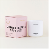 Ginger Flower Saffron Soy Wax Candle