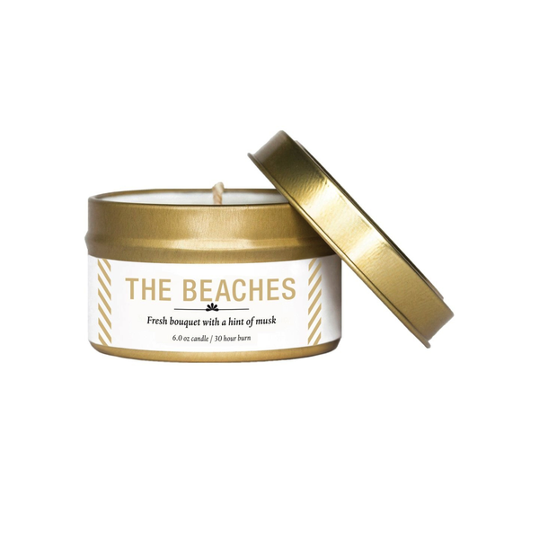 Travel Tin Soy Candle - Beaches