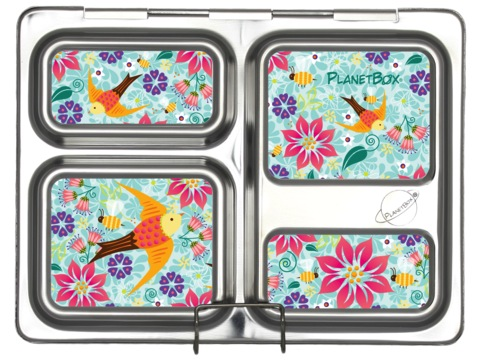 Launch Lunchbox Magnets - Flora Fun