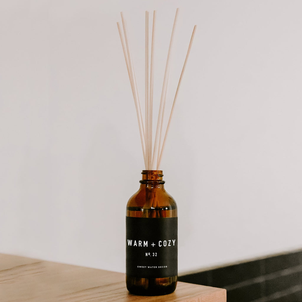 Warm and Cozy Reed Diffuser | Amber