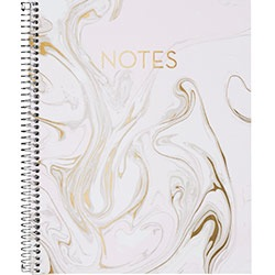 Blush Marble 9x11 Notebook