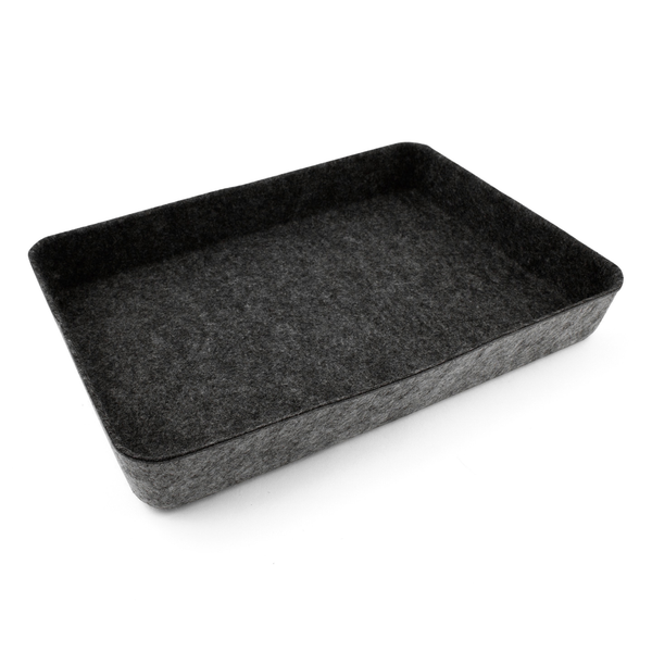 Felt Drawer Organizer Paper Tray CHARCOAL