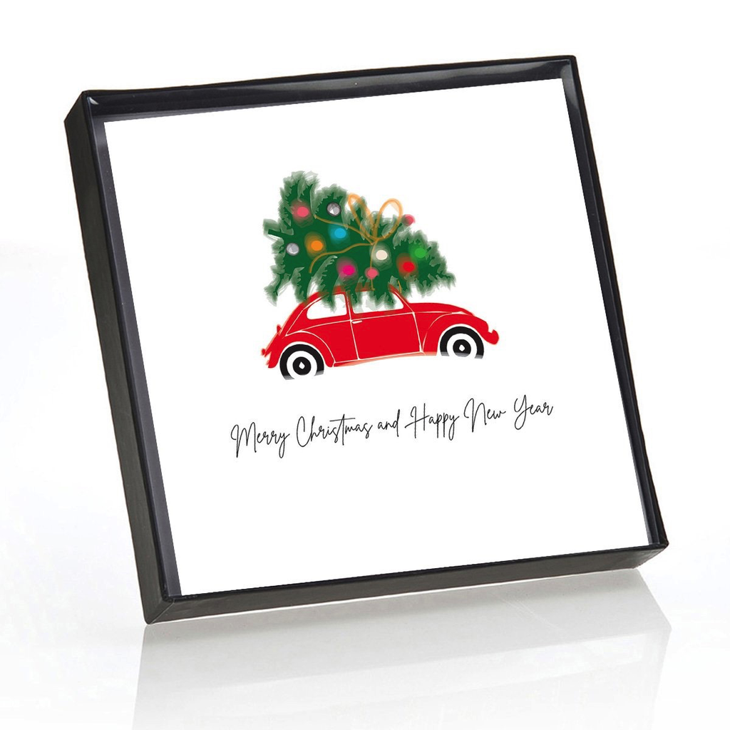 Merry Christmas and a Happy New Year (Beetle) - boxed cards