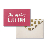 She Notecard set