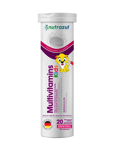 Nutrazul Multivitamins Kids Effervescent 20 tablets
