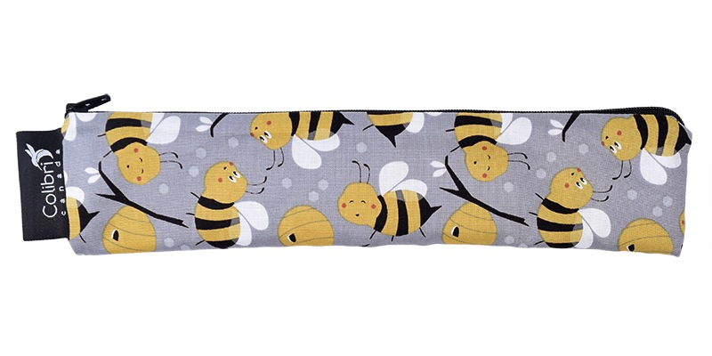 Wide Snack Pouch - Bumble Bees