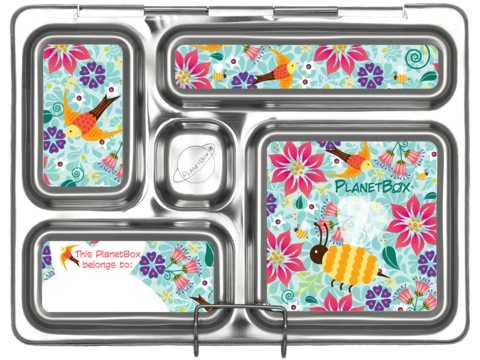 Rover Lunchbox Magnets - Botanical