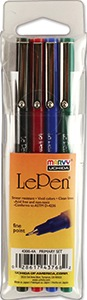 Le Pen -  Primary Colours (4 Pack)